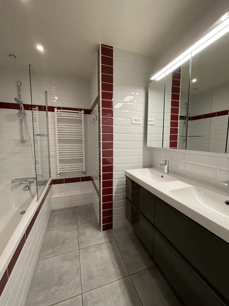 rénovation appartement rueil-malmaison by ASC - salle de bain